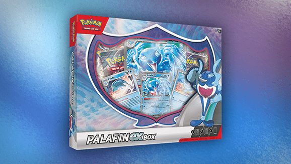 Pokemon Company Trading Card Games > Pokemon Pokémon TCG: Palafin Ex Box 820650859823 PKU85982