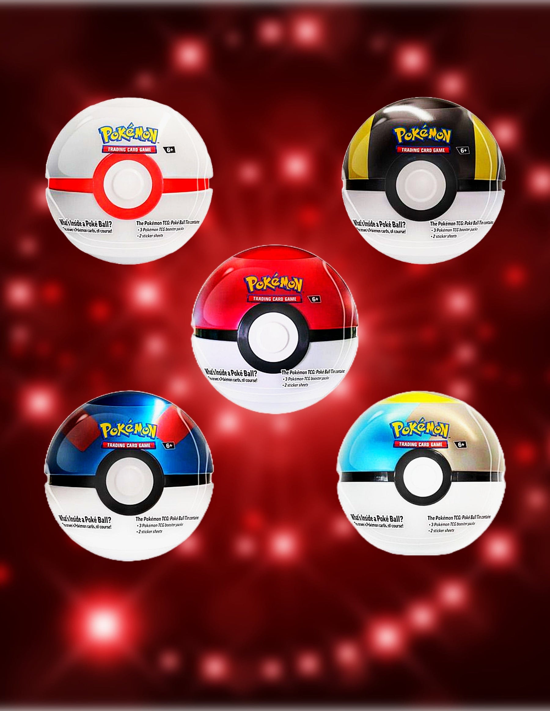 Pokemon Company Trading Card Games > Pokemon Pokémon TCG: Poké Ball Tin 0820650413315 PKU42331