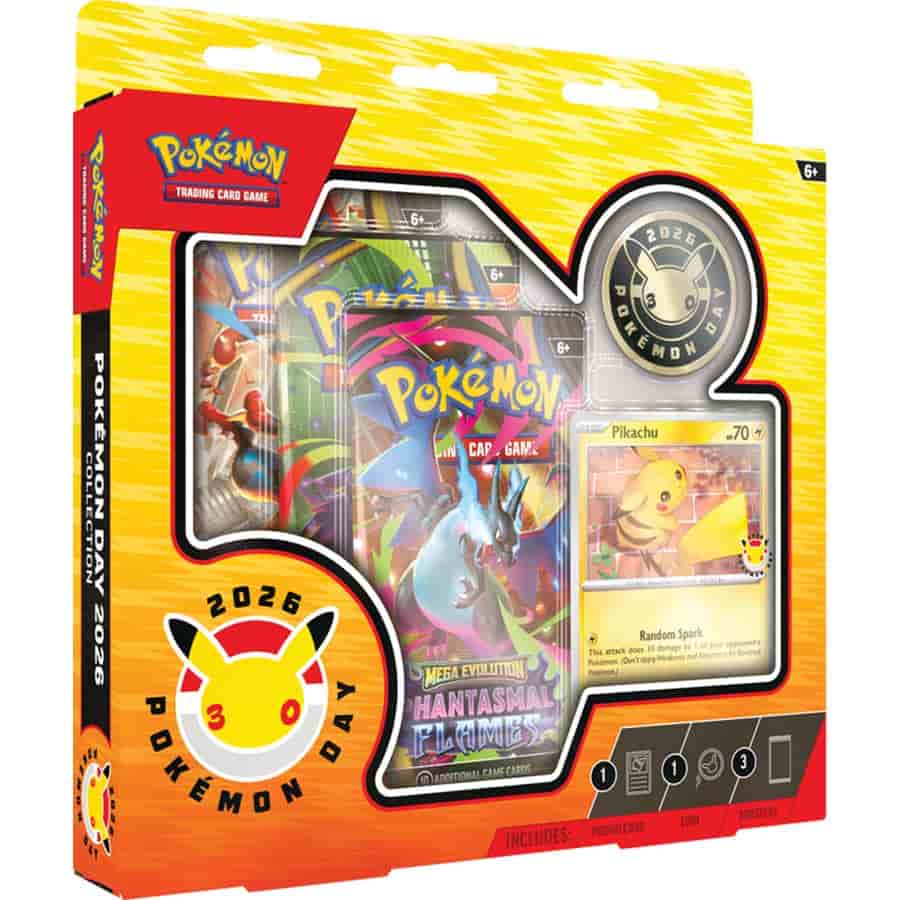 Pokemon Company Trading Card Games > Pokemon POKEMON TCG: POKEMON DAY 2026 COLLECTION 196214141537 PKU10394108