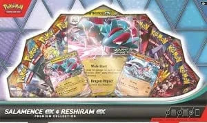 Pokemon Company Trading Card Games > Pokemon POKEMON TCG: SALAMENCE EX AND RESHIRAM EX PREMIUM COLLECTION 0196214129955 PKU10266