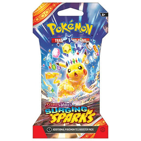 Pokemon Company Trading Card Games > Pokemon Pokemon TCG: Scarlet & Violet 08 Surging Sparks- Sleeved Booster 820650859380 PKU85932