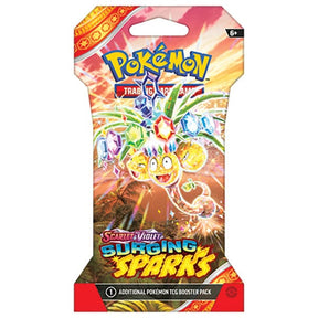 Pokemon Company Trading Card Games > Pokemon Pokemon TCG: Scarlet & Violet 08 Surging Sparks- Sleeved Booster 820650859380 PKU85932
