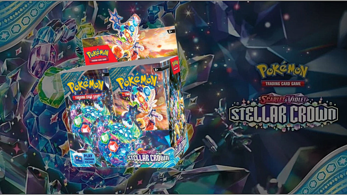 Pokemon Company Trading Card Games > Pokemon Pokémon TCG: Scarlet & Violet 7: Stellar Crown: Booster Box 820650422799 PKU41279