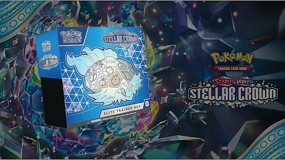 Pokemon Company Trading Card Games > Pokemon Pokémon TCG: Scarlet & Violet 7: Stellar Crown: Elite Trainer Box 0820650859229 PKU85922