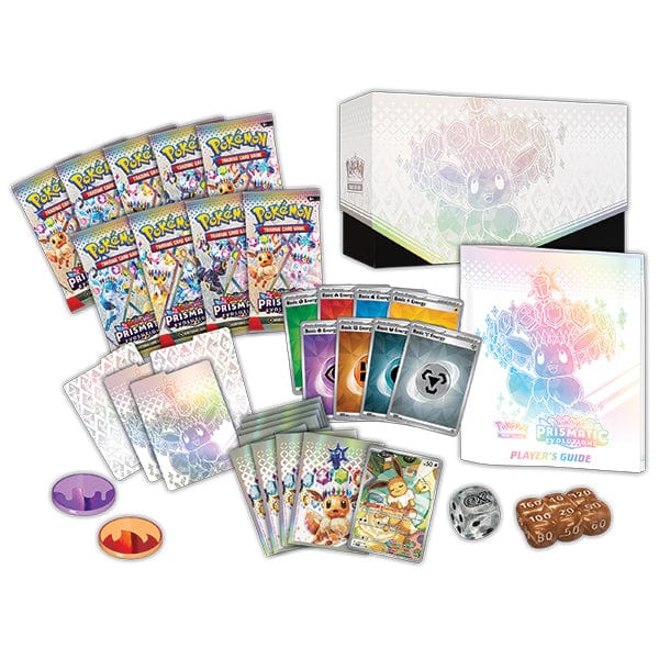 Pokemon Company Trading Card Games > Pokemon Pokemon TCG: Scarlet & Violet Prismatic Evolutions- Elite Trainer Box 196214105133 PKU10013