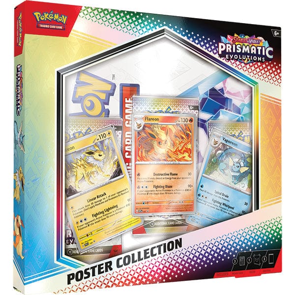 Pokemon Company Trading Card Games > Pokemon Pokemon TCG: Scarlet & Violet Prismatic Evolutions- Poster Collection Case 10196214112534 PKU10024