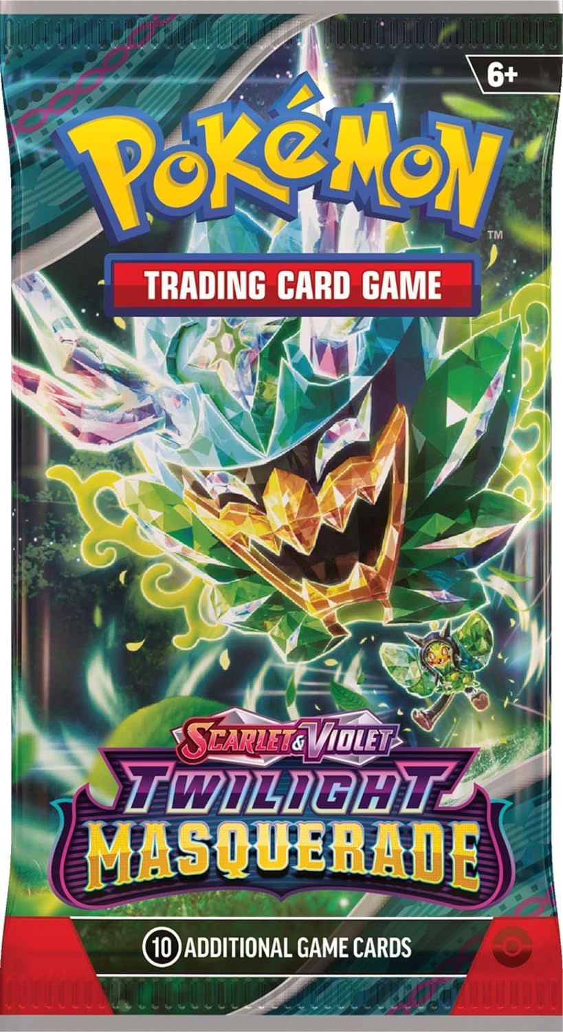 Pokemon Company Trading Card Games > Pokemon Pokemon TCG: Scarlet & Violet - Twilight Masquerade Booster Pack 820650853401