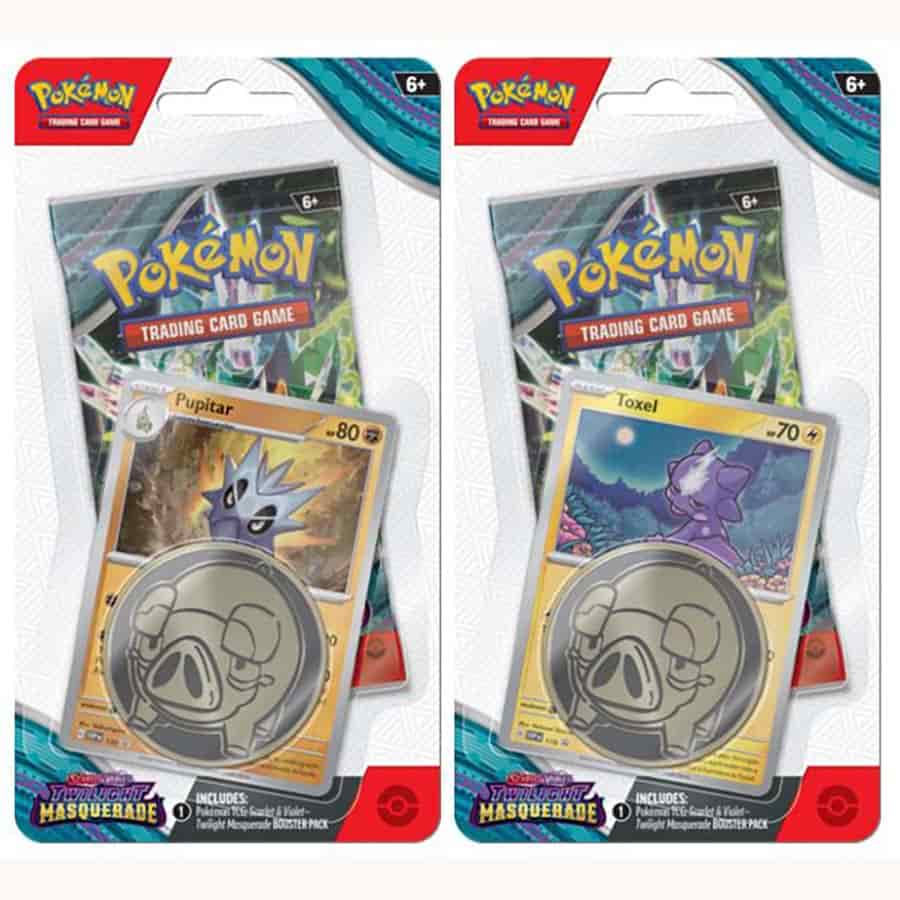 Pokemon Company Trading Card Games > Pokemon Pokemon TCG: Scarlet & Violet - Twilight Masquerade Checklane Blister Pack 820650853319 PKU85794