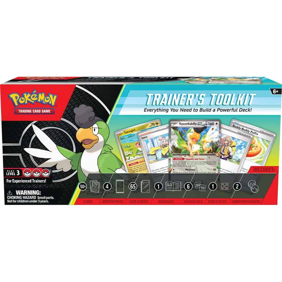 Pokemon Company Trading Card Games > Pokemon POKEMON TCG: TRAINER'S TOOLKIT 2024 0820650858758 PKU85875