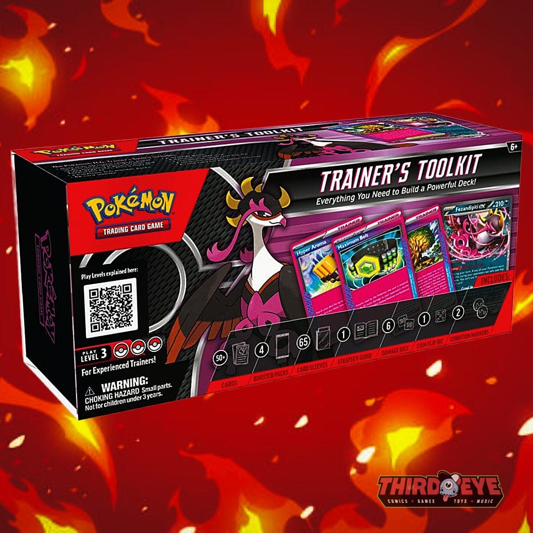 Pokemon Company Trading Card Games > Pokemon POKEMON TCG: TRAINER'S TOOLKIT 2025 0196214117723 PKU10112