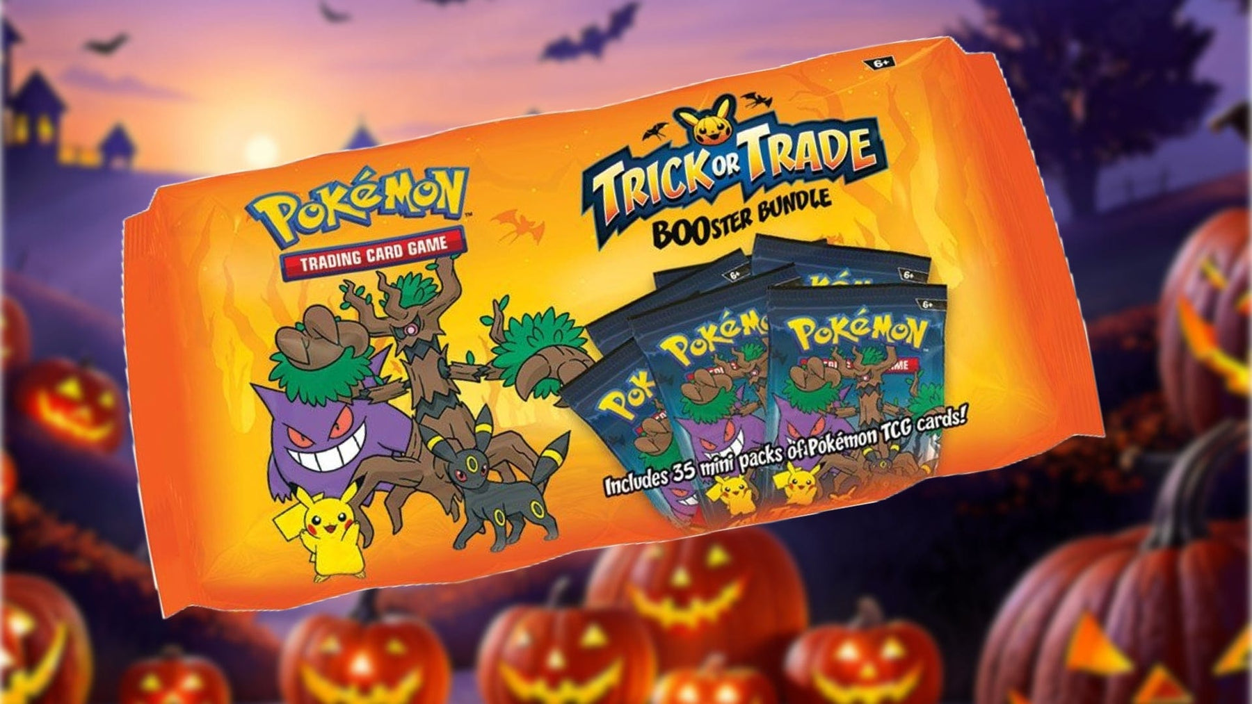 Pokemon Company Trading Card Games > Pokemon Pokémon TCG: Trick or Trade BOOster Bundle 2024 820650858338 PKU85833