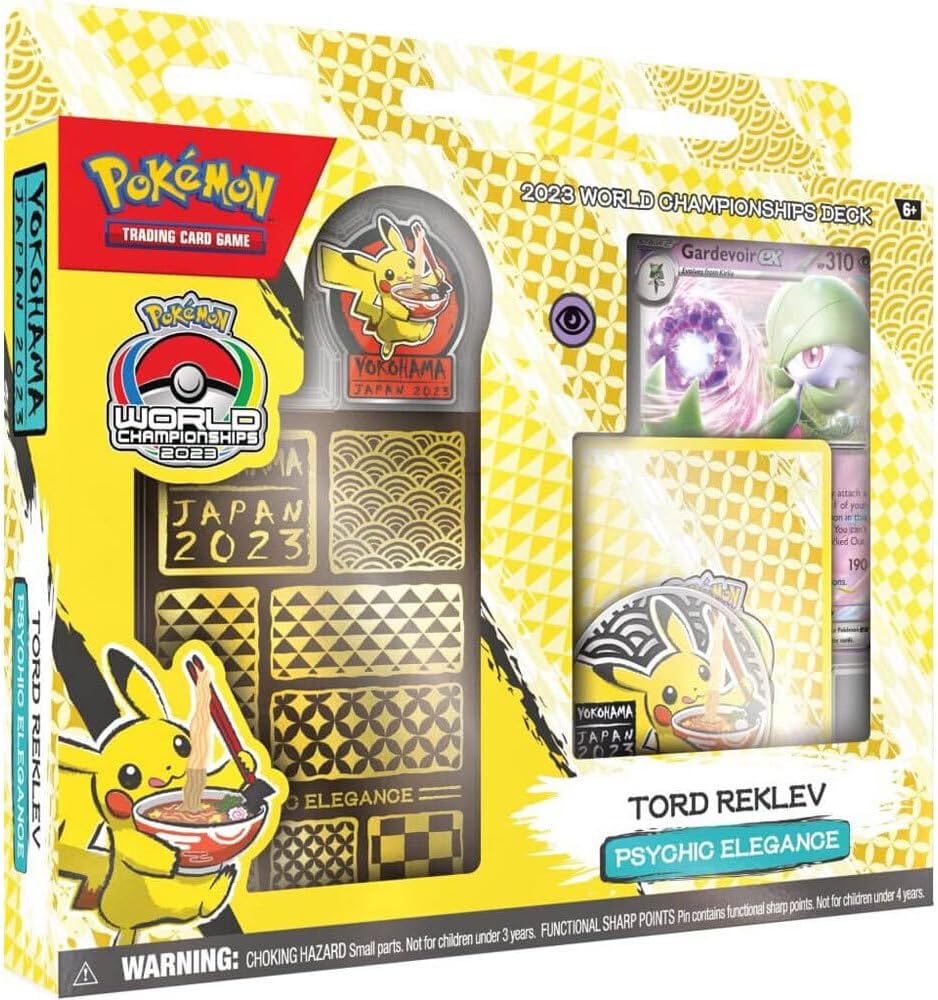 Pokemon Company Trading Card Games > Pokemon PSYCHIC ELEGANOE - TORD REKLEV Pokemon TCG: World Championship Decks 2023 820650856037
