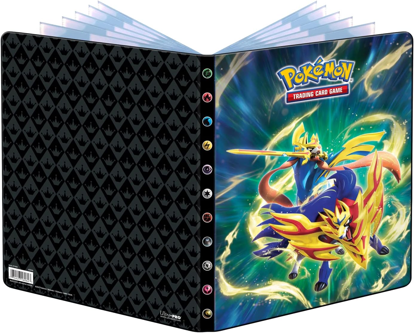 Pokemon Company Trading Card Games > Pokemon Ultra PRO - Pokémon Sword & Shield 9-Pocket Portfolio 074427160647 16064