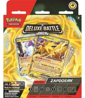 Pokemon Company Trading Card Games > Pokemon Zapdos ex Pokemon TCG: Ninetales ex / Zapdos ex Deluxe Battle Deck 820650856006 PUI 290-87601