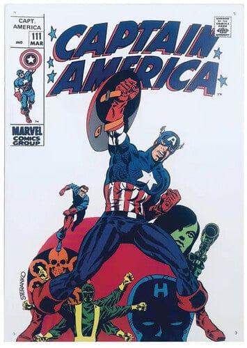 Popfun Decor > Other Decor Popfun: Metal Sign - Captain America 13149692