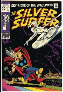 Popfun Decor > Other Decor Popfun: Metal Sign - Silver Surfer 24298748