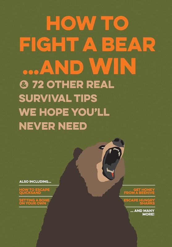 Portable Press Books > Art & Gifts > Novelties How to Fight a Bear...and Win: And 72 Other Real Survival Tips We Hope You'll Never Need - Paperback 9781645171348 MC-24320