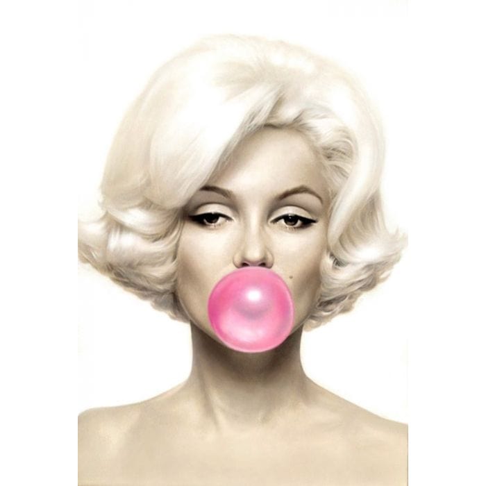 Poster Emporium Decor > Posters 24x36" Poster: Marilyn Monroe - Bubble Gum 00000161077 161077