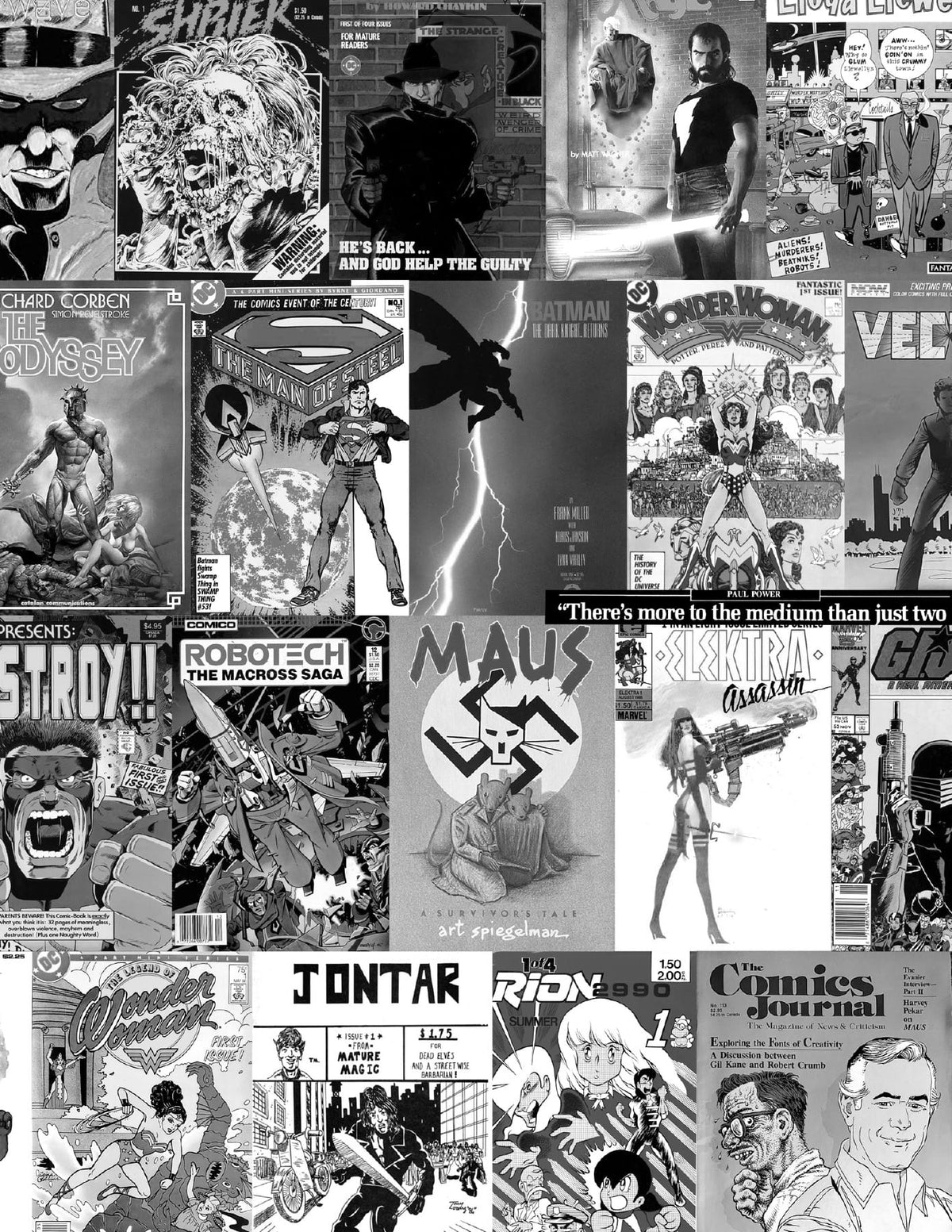Power Pulp Comics Books > Zines 1986 Zine by Jim Rugg