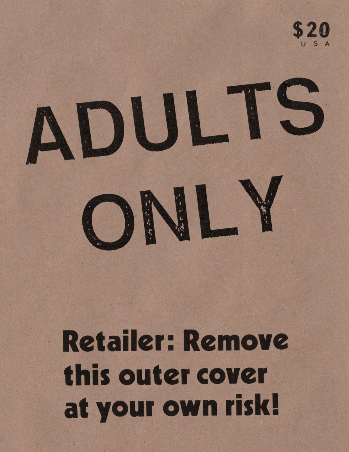 Power Pulp Comics Books > Zines For Adults Only by Jim Rugg