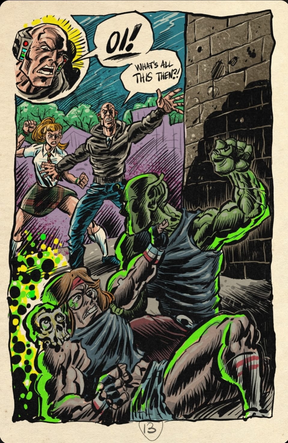 Power Pulp Comics Comic Books 21st Century of Big Spider #5 by Tony Fero