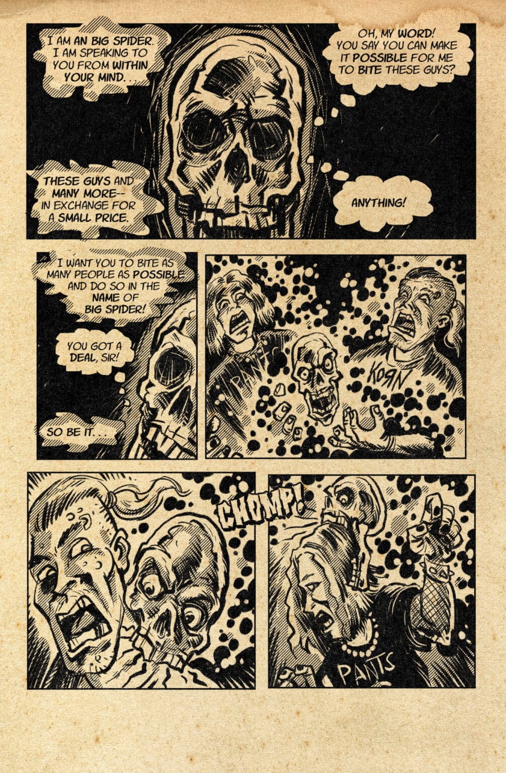 Power Pulp Comics Comic Books 21st Century of Big Spider! all the stuff so far by Tony Fero
