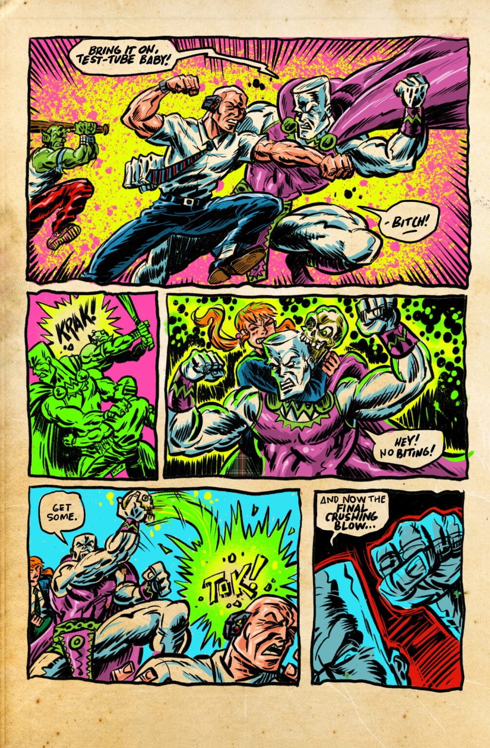 Power Pulp Comics Comic Books 21st Century of Big Spider! all the stuff so far by Tony Fero