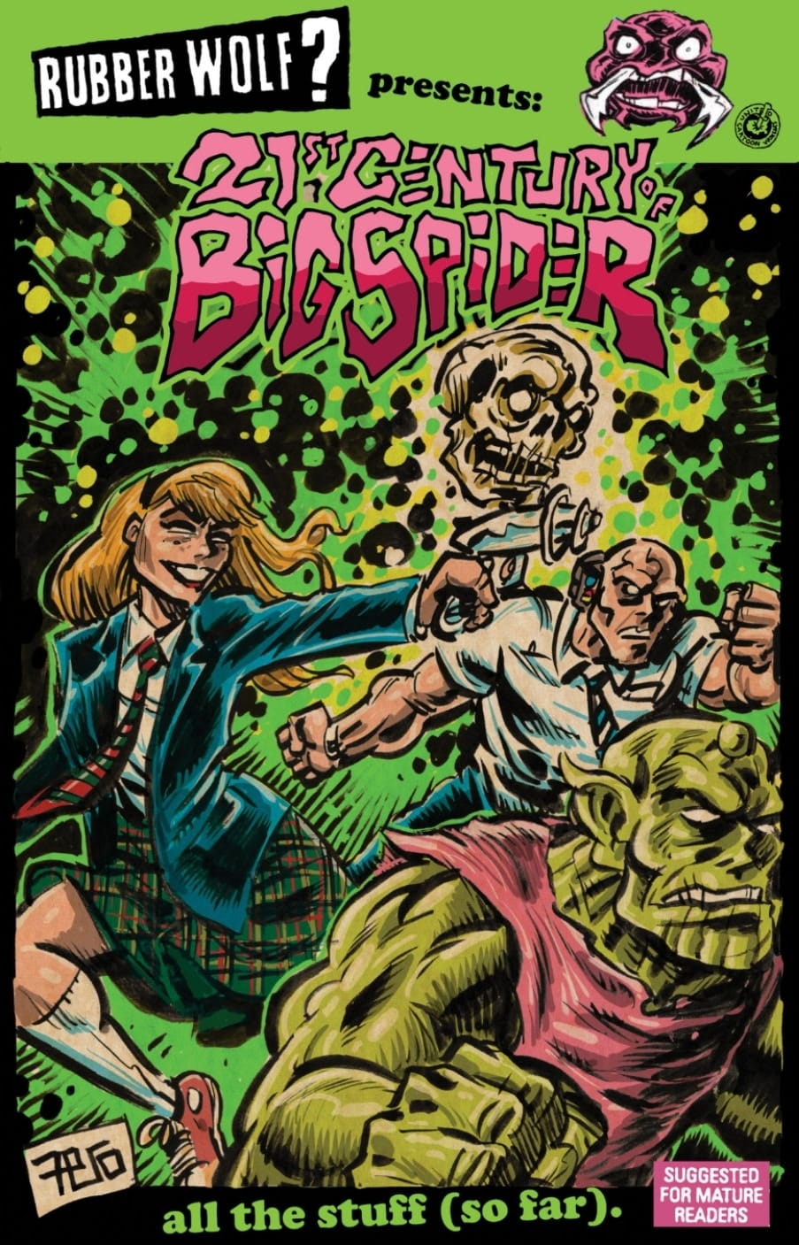 Power Pulp Comics Comic Books 21st Century of Big Spider! all the stuff so far by Tony Fero