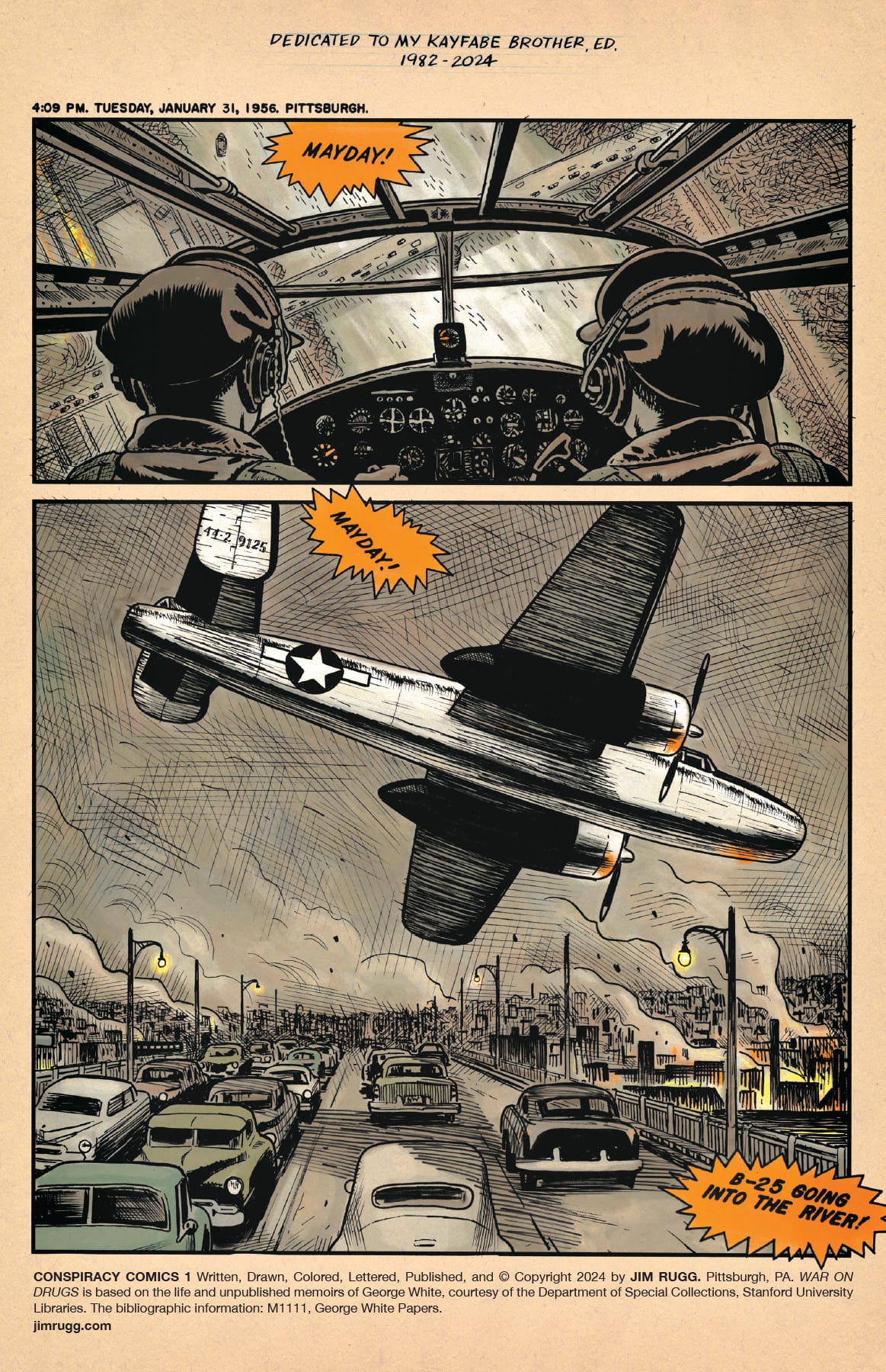 Conspiracy Comics #1 by Jim Rugg