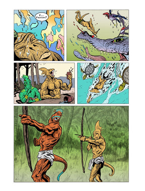 Dino Beasts #3 by James & John Coats