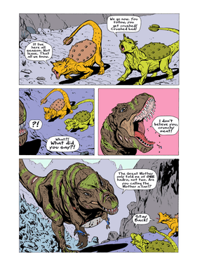 Dino Beasts #3 by James & John Coats