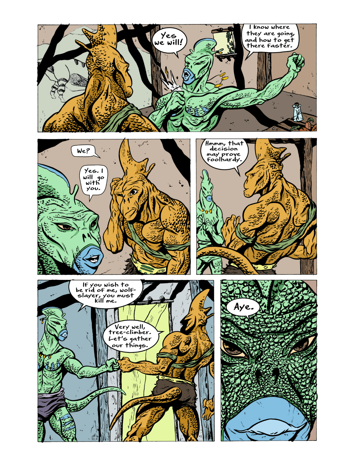 Power Pulp Comics Comic Books Dino Beasts #3 by James & John Coats