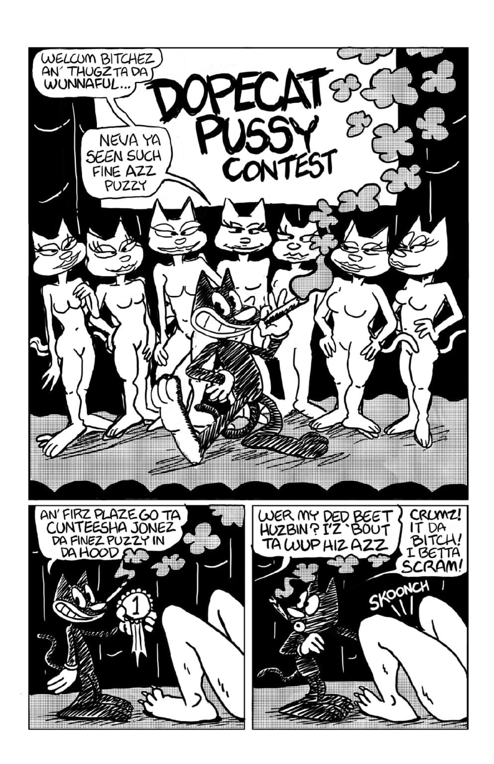Power Pulp Comics Comic Books Dopecat Comics Blazin’ Da Hi Seaz by Mike Boheem