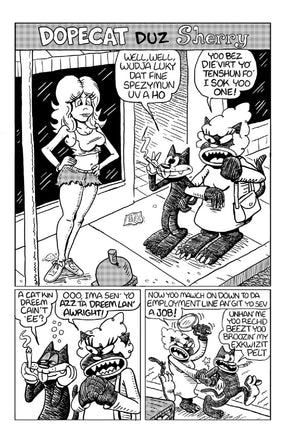 Power Pulp Comics Comic Books Dopecat Comics Blow Yo Mind by Mike Boheem