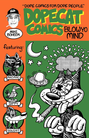 Power Pulp Comics Comic Books Dopecat Comics Blow Yo Mind by Mike Boheem