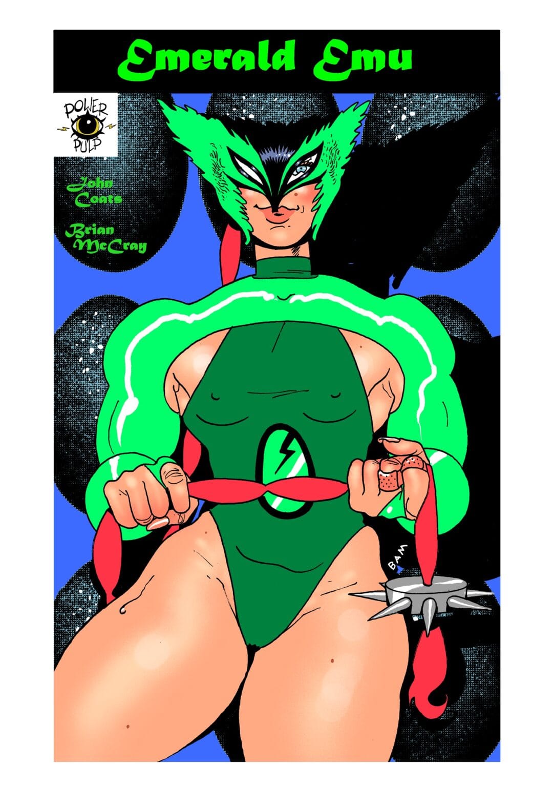 Power Pulp Comics Comic Books Emerald Emu by John Coats & Brian McCray