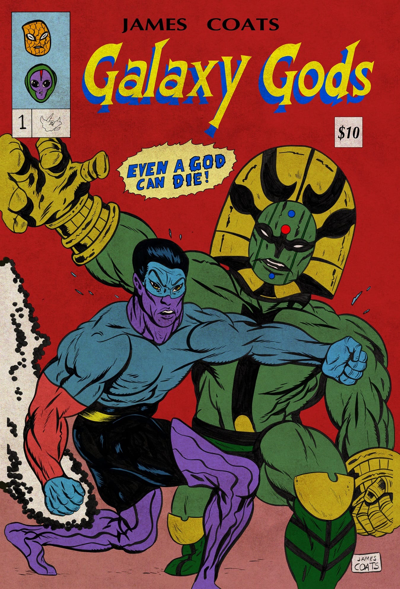 Galaxy Gods #1 by James Coats