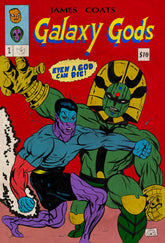 Power Pulp Comics Comic Books Galaxy Gods #1 by James Coats