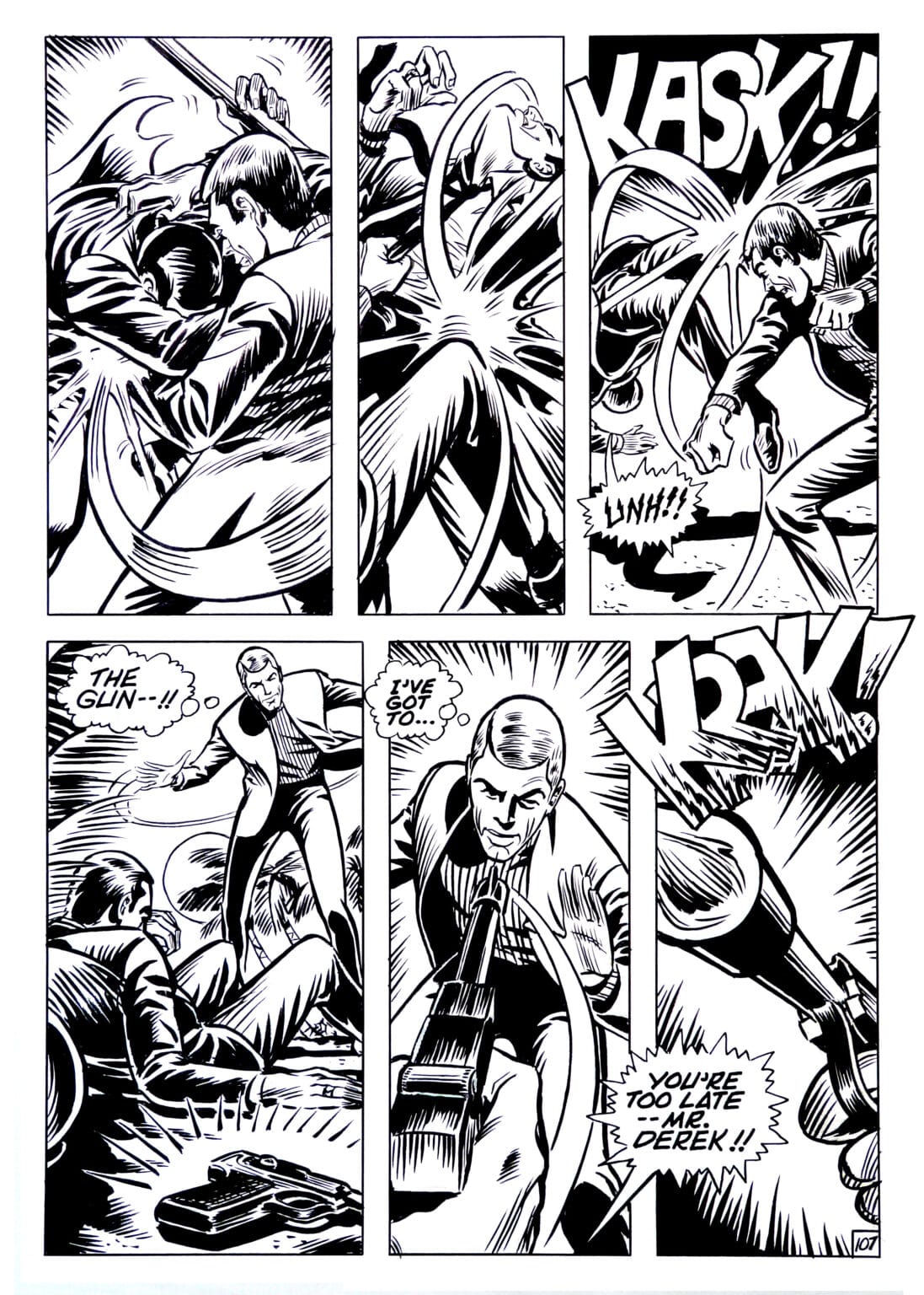 Power Pulp Comics Comic Books Leo Derek – In the Heart of Danger by James Stewart & Joshua Stewart