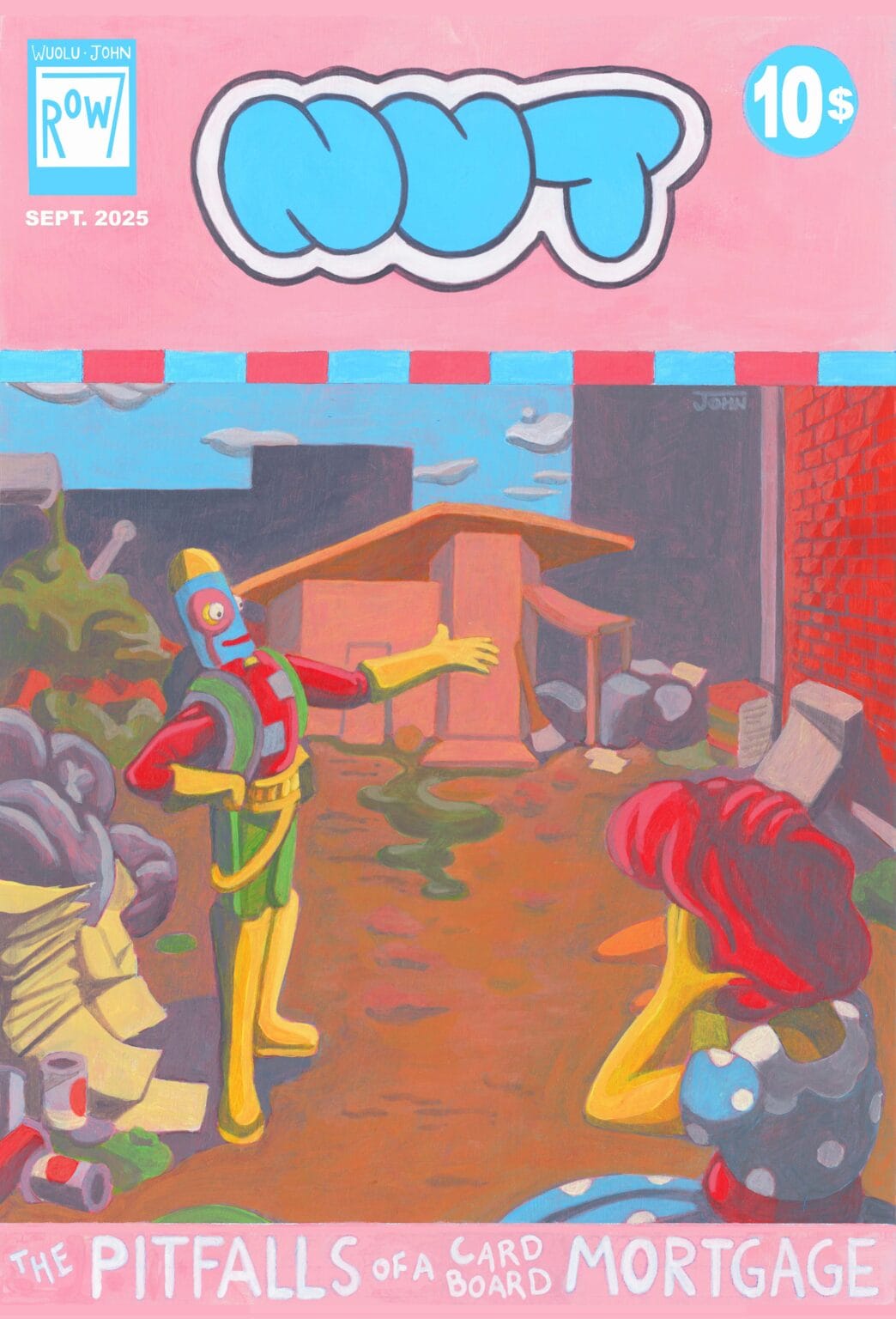 Power Pulp Comics Comic Books NUT: The Pitfalls of a Cardboard Mortgage by Brandon John