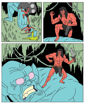 Power Pulp Comics Comic Books Rorg of the Blood Swamp by Pat Kain