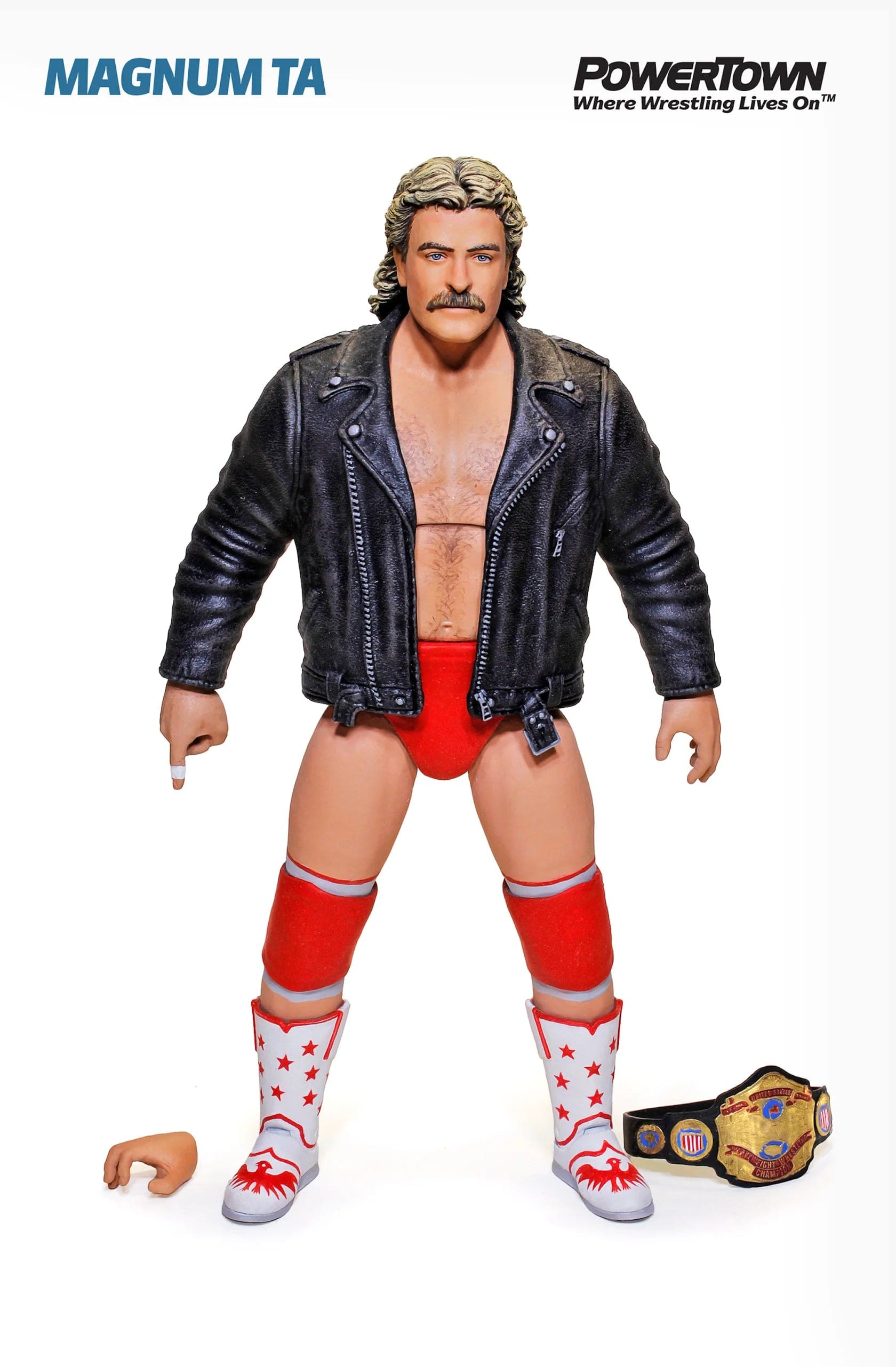 PowerTown Wrestling Toys > Action Figures > Other Action Figures PowerTown: Ultras Premium Collectibles - Magnum TA 860009599956