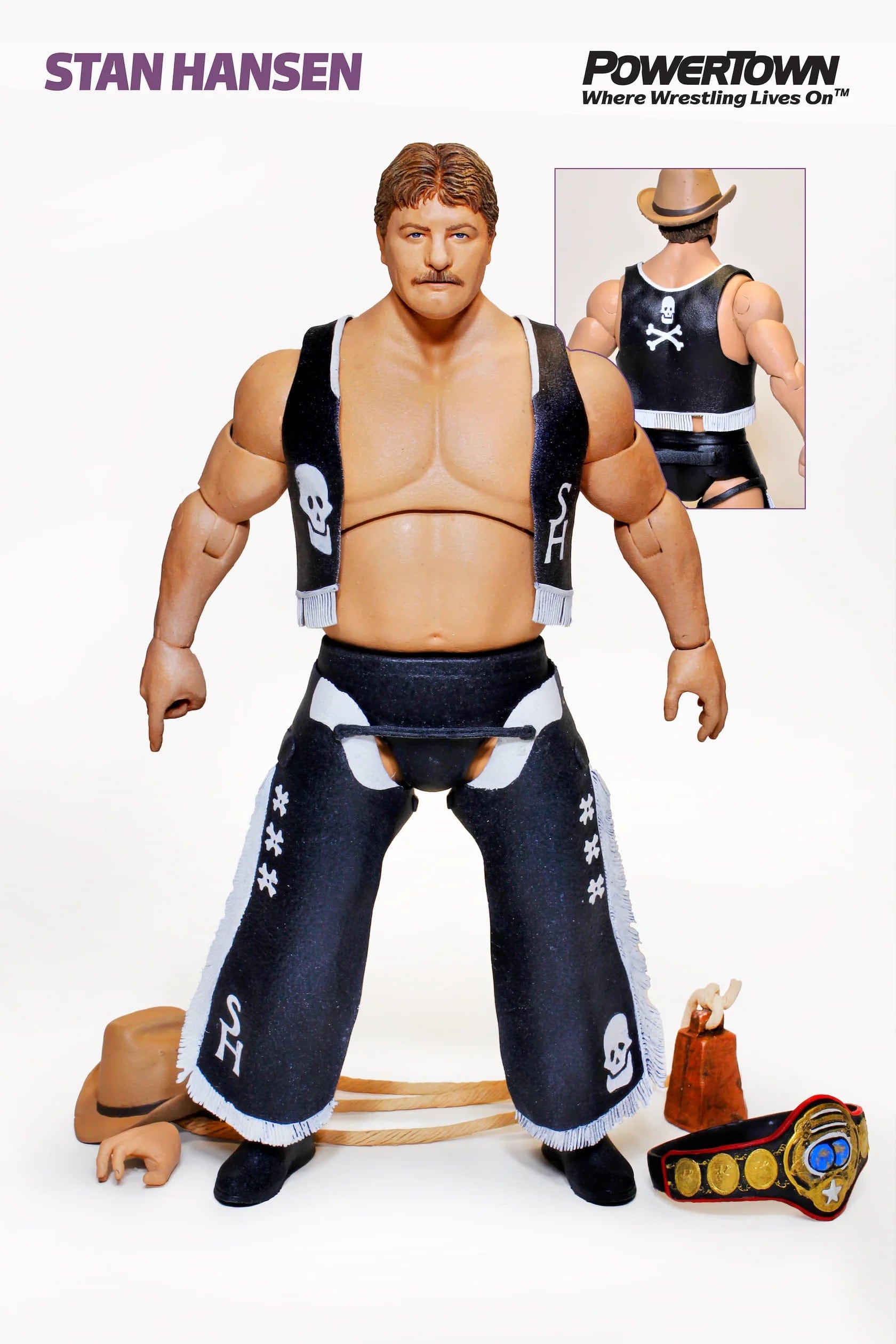 PowerTown Wrestling Toys > Action Figures > Other Action Figures PowerTown: Ultras Premium Collectibles - Stan Hansen 860009599949