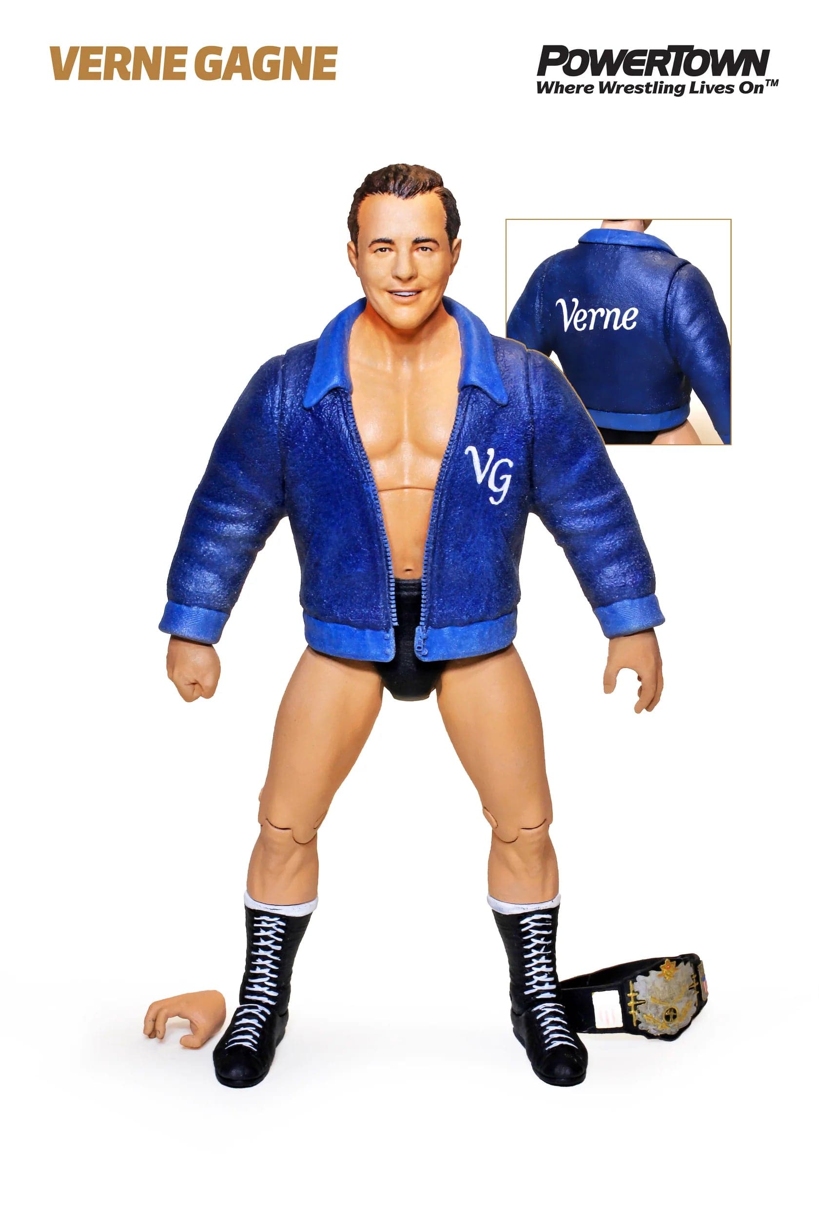 PowerTown Wrestling Toys > Action Figures > Other Action Figures PowerTown: Ultras Premium Collectibles - Verne Gagne 860009599901