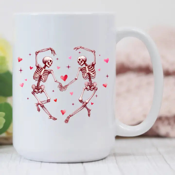 Prairie Chicken Sticker Shop & Gifts Home > Drinkware > Mugs Dancing Skull Lovers Mug 43029756