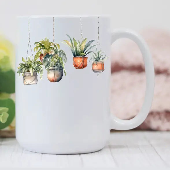 Prairie Chicken Sticker Shop & Gifts Home > Drinkware > Mugs Hanging Plants Mug 48239868
