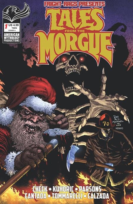 Prana Publishers Comic Books FRIGHT RAGS PRESENTS TALES FROM THE MORGUE #1 (ONE SHOT) CVR A ROY ALLAN MARTINEZ (Release Date: 10/28/2026) 78200334608700111 0826PP1169