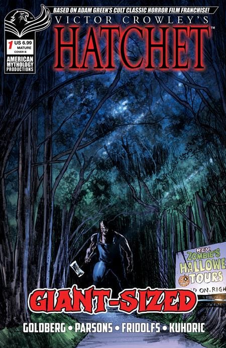 Prana Publishers Comic Books GIANT SIZED HATCHET HALLOWEEN #1 (ONE SHOT) CVR B TIM SEELEY VAR (Release Date: 10/28/2026) 78200334609400121 0826PP1176