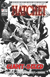 Prana Publishers Comic Books GIANT SIZED HATCHET HALLOWEEN #1 (ONE SHOT) CVR F ROY ALLAN MARTINEZ LIMITED B&W VAR (Release Date: 10/28/2026) 78200334609400161 0826PP1180