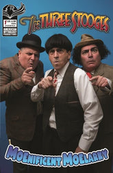 Prana Publishers Comic Books THREE STOOGES MAGNIFICENT MOELARKY #1 CVR D STOOGETALK PHOTO VAR (Release Date: 08/26/2026) 0626PP1047